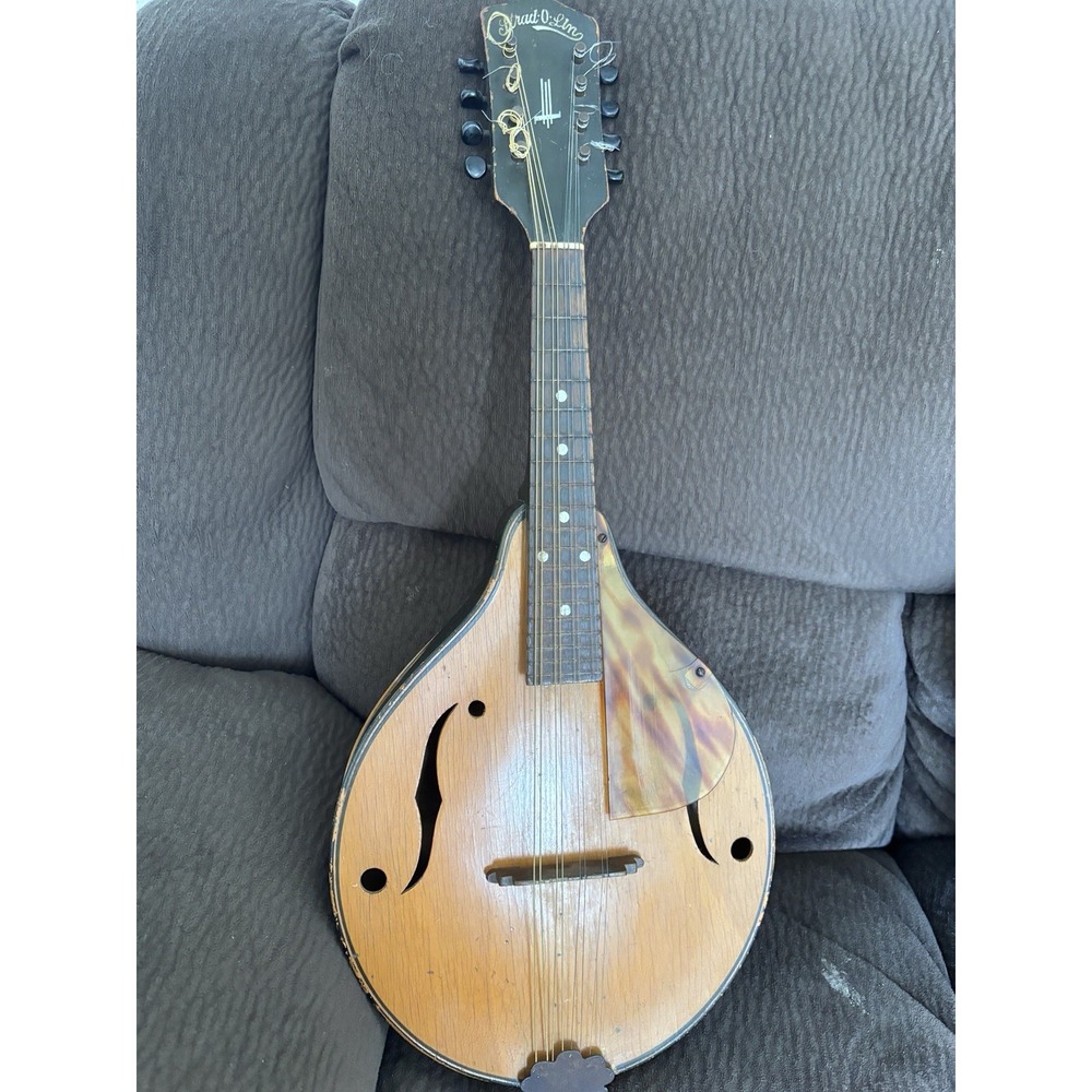 VTG 1940-50s Strad-O-Lin A-Style Mandolin 25" Playable Great Tone (see desc)